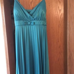 IZ teal dress size L